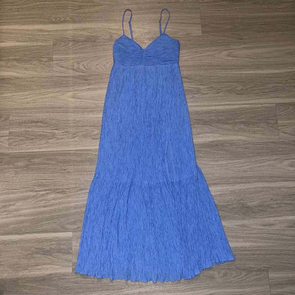 Blue maxi dress